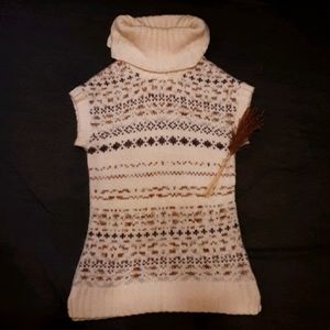 Turtleneck Vest Sweater